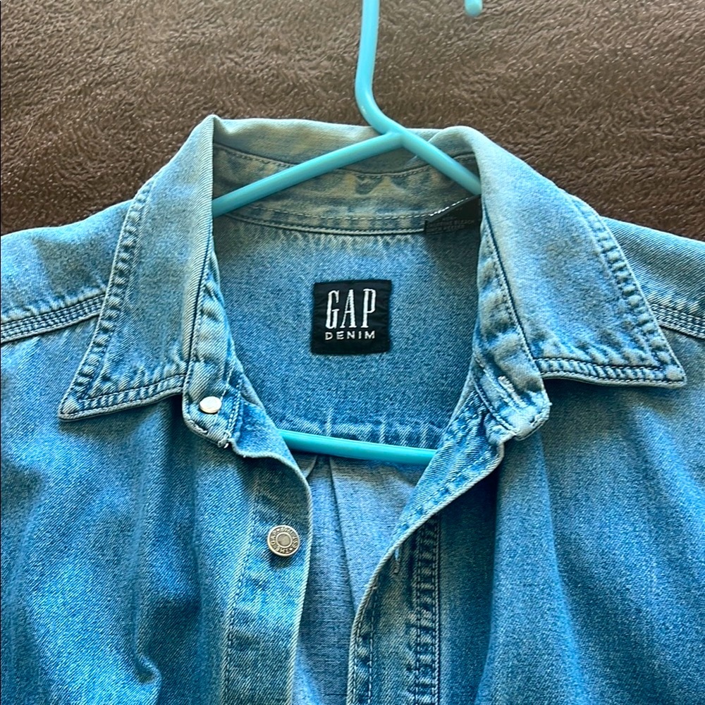 GAP Denim Blue Shirt